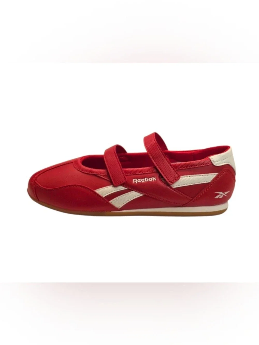New Reebok Red Mary Jane Ballet Sneakers Double Strap Shoes Women's Sizes